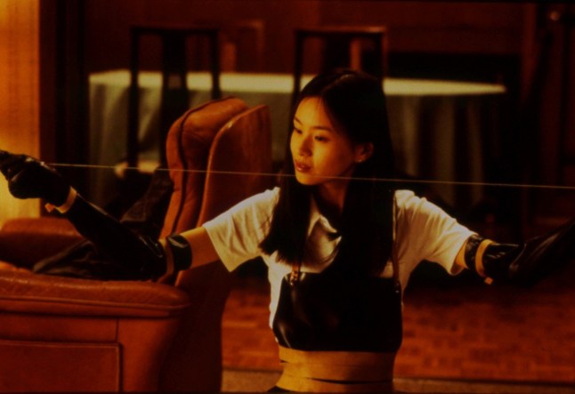 Editorial use only. No book cover usage. Mandatory Credit: Photo by Omega/Kobal/Shutterstock (5872202c) Eihi Shiina Audition / Odishon - 1999 Director: Takashi Miike Omega JAPAN Scene Still