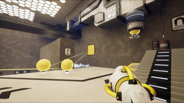 ChromaGun 2: Dye Hard screenshot of a puzzle room