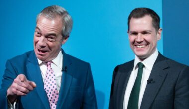 Jenrick backs state pension triple lock in sign of early split with Farage