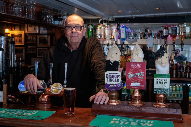 WORDS BYLINE: Alex Keir A pub landlord has bought his own black cab to offer free taxi rides home for customers after they enjoy a drink. Paul Hartfield, who runs The Flying Horse in Smarden, near Ashford, gives punters a lift as long as they live no more than three miles away. The service - which has been running since November - does not make any profit for the pub, with passengers instead encouraged to make a donation to charity. Mr Hartfield, who used to own a black cab garage and drives the taxi himself, recently took over the site from his daughter Natasha. Now, the landlord says the initiative aims to keep the venue???s ???community-first??? spirit going. ???I bought it especially for the pub, I know cabs,??? he explained. ???This pub has done a lot for charity, and we have some great customers in the village. ???There are a lot of lovely people who come here. ???So when they ring up and book a table, I ask them if they want a lift home.??? Since starting the taxi service three months ago, Mr Hartfield has already helped about 100 people get home safely. The Cage Lane pub, which is owned by Faversham-based brewer Shepherd Neame, has raised ??700 for the MND Association, while the black cab also took part in the village tractor run before Christmas. The initiative will continue raising funds for the MND Association for six months before switching to a new charity. Featuring: Paul Hartfield has taken over The Flying Horse from his daughter Natasha When: 20 Feb 2026 Credit: Shepherd Neame/Cover Images **All usages and enquiries, please contact info@cover-images.com - +44 (0)20 3397 3000**