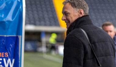 Former Celtic star Chris Sutton, Rugby park