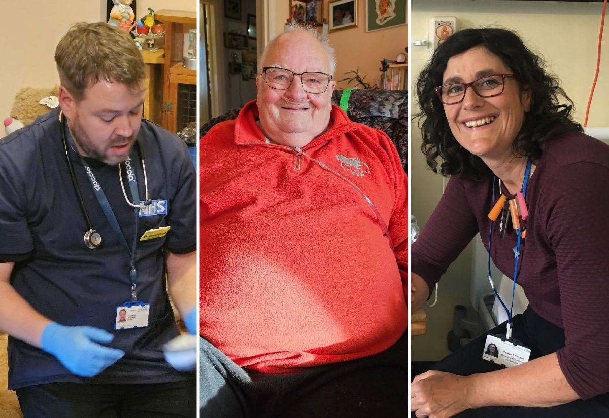 ‘Hospital at home’ service provided by Kent Community Health NHS Foundation Trust keeping thousands of patients out of A&E