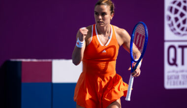 Sakkari upsets Paolini in Doha; first Top 10 win in nine months - WTA Tennis