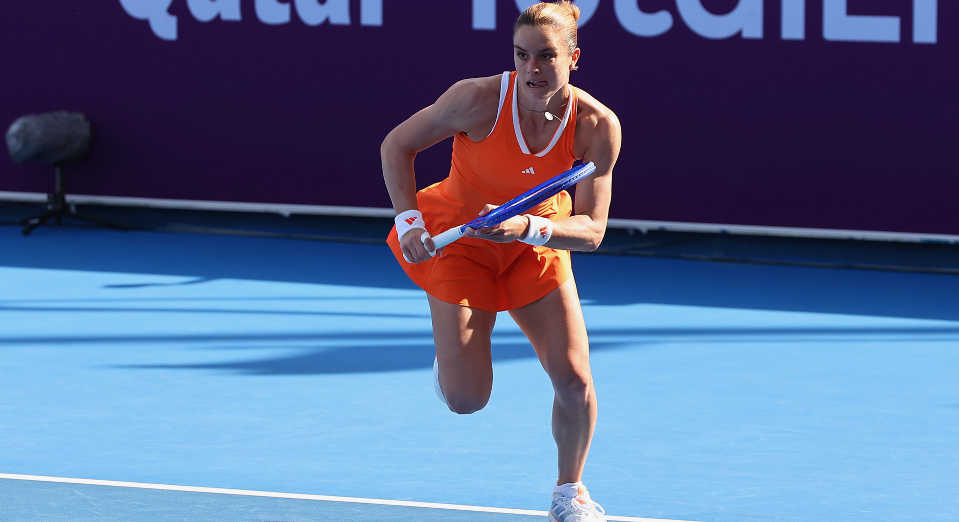 Sakkari tops Gracheva in Doha; into first WTA 1000 quarterfinal since 2024 - WTA Tennis