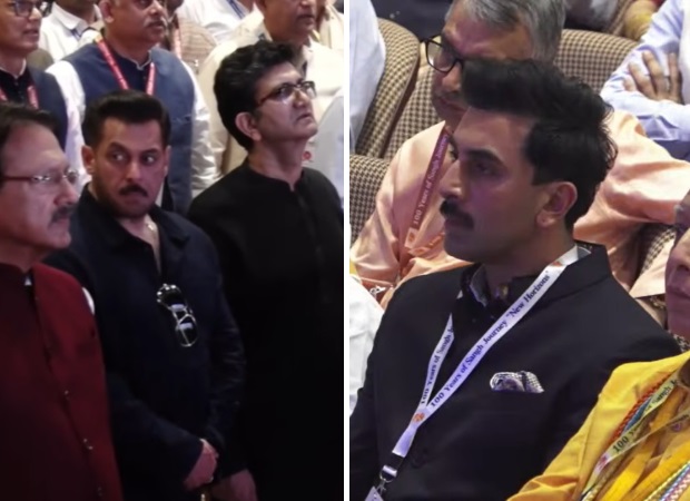 BREAKING: Salman Khan, Ranbir Kapoor and others attend the 100-year celebration event of RSS in Mumbai : Bollywood News