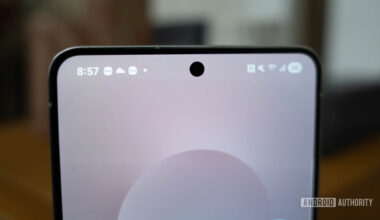 Samsung Galaxy S25 Edge Selfie Camera Display Cutout