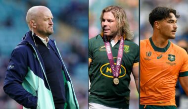 Gregor Townsend's future, expensive Faf de Klerk and more