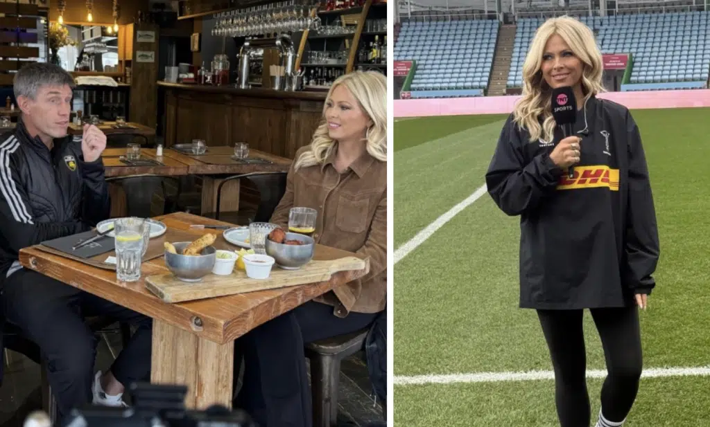 Ireland coach is married to famous rugby presenter, ultimate power couple