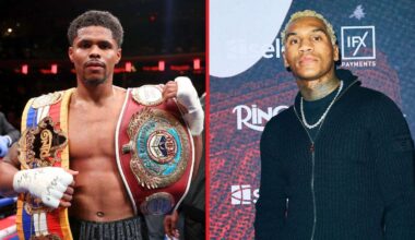 Shakur Stevenson says he will only fight Conor Benn under one condition after call out