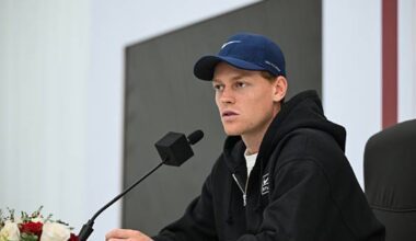 Sinner: "The defeat to Djokovic has taught me many things." Photo: Getty Images