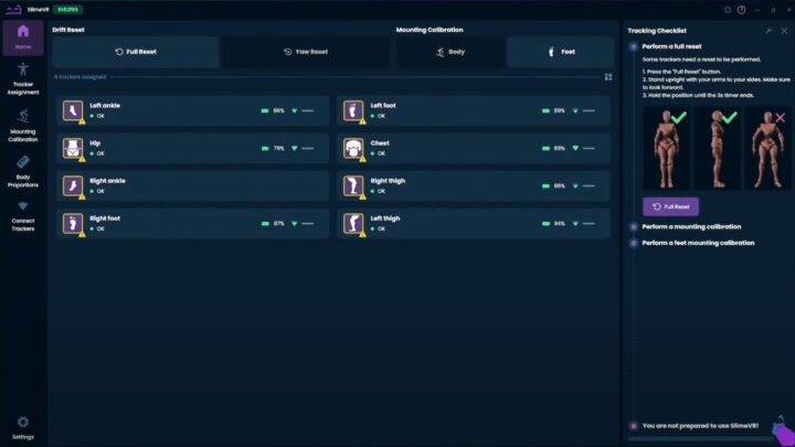 SlimeVR Desktop Window