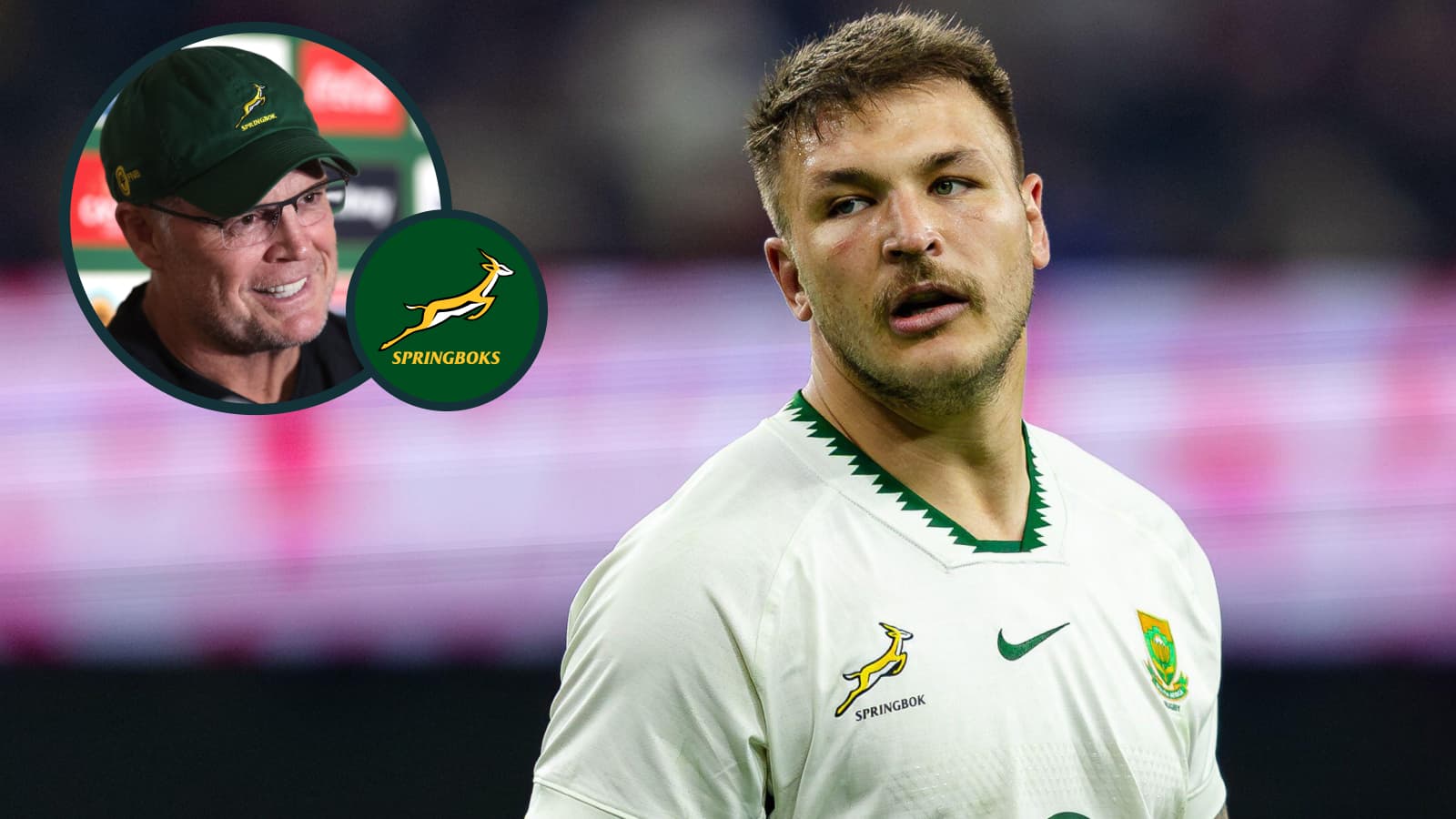 Rassie Erasmus reveals true inspiration behind Andre Esterhuizen's Springboks hybrid role