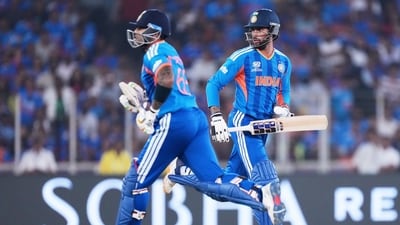 Tilak Varma and Suryakumar Yadav had strike rates below 125 against the Netherlands. (AP)