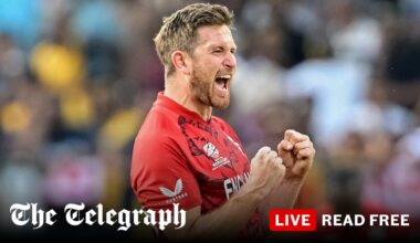 England vs Sri Lanka live: Score and latest T20 World Cup updates - The Telegraph