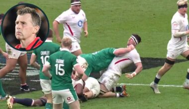 Why the ref was right to not to penalise Furlong's high shot on Tom Curry