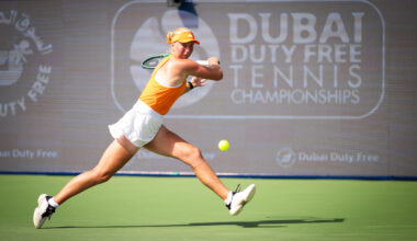 Tauson tops Linette in Dubai to reach third WTA 1000 quarterfinal - WTA Tennis