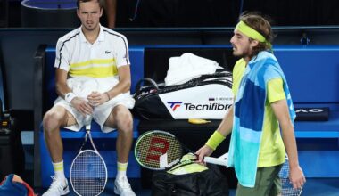 Daniil Medvedev, Stefanos Tsitsipas and how a tennis rivalry full of needle grew weary