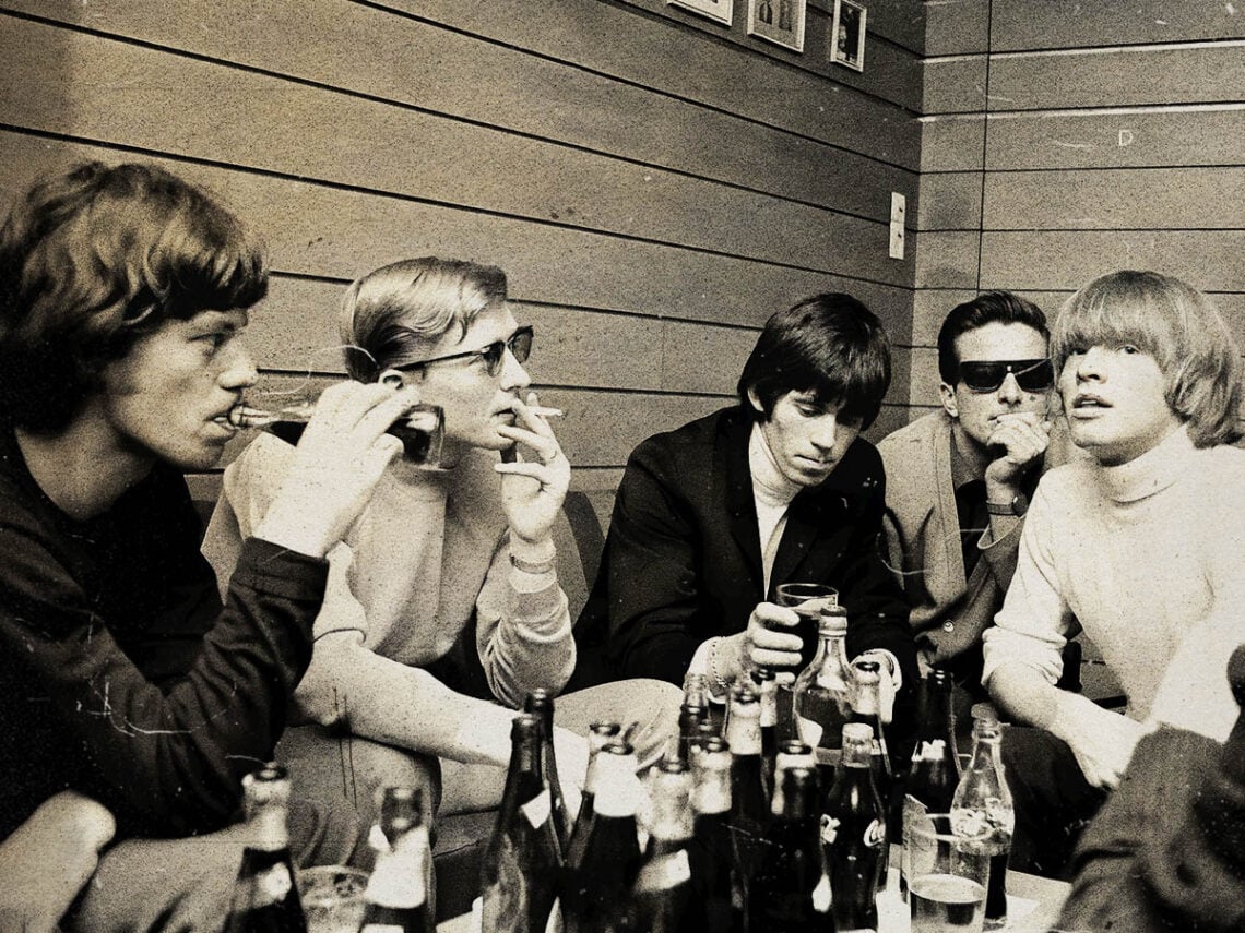 The Rolling Stones Backstage by Bent Rej - Copenhagen - 1965