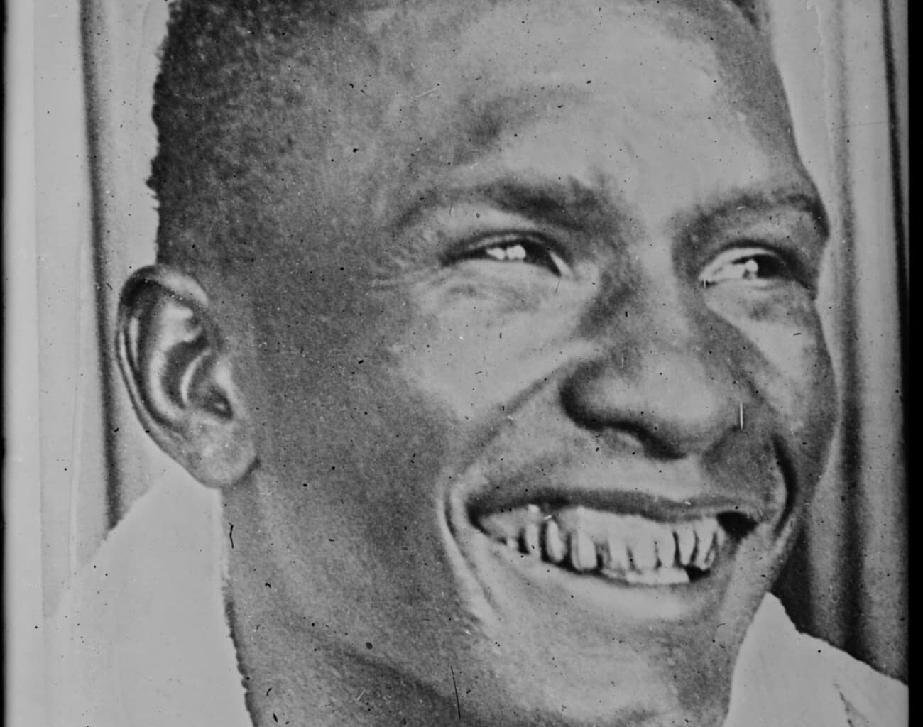 Tiger Flowers in a 1927 press portrait after defeating Harry Greb for the middleweight title