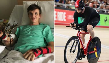 'That was my first ever bunch race' – Car crash survivor begins new dream at British Track Championships