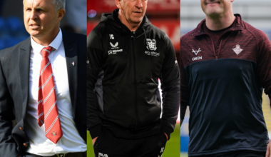 Super League coaches Paul Rowley, John Cartwright and Luke Robinson