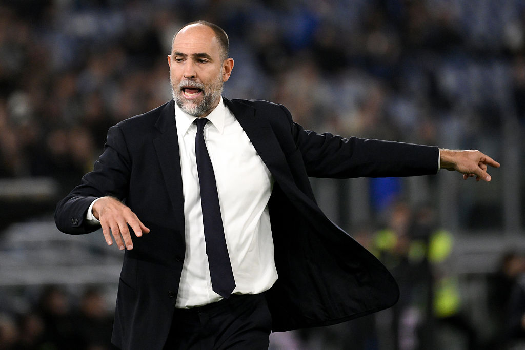 Igor Tudor, head coach of Juventus FC gestures during the Serie A 2025/2026 football match between SS Lazio and Juventus FC at Stadio Olimpico. Rome (Italy), October 26th, 2025