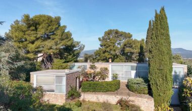 Le Corbusier’s stone villa near Hyères vanishes into the Mediterranean landscape