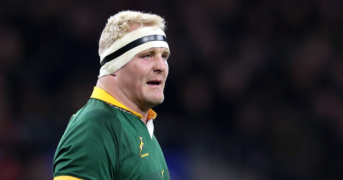 Springbok tight-head Vincent Koch rejects Gallagher PREM move