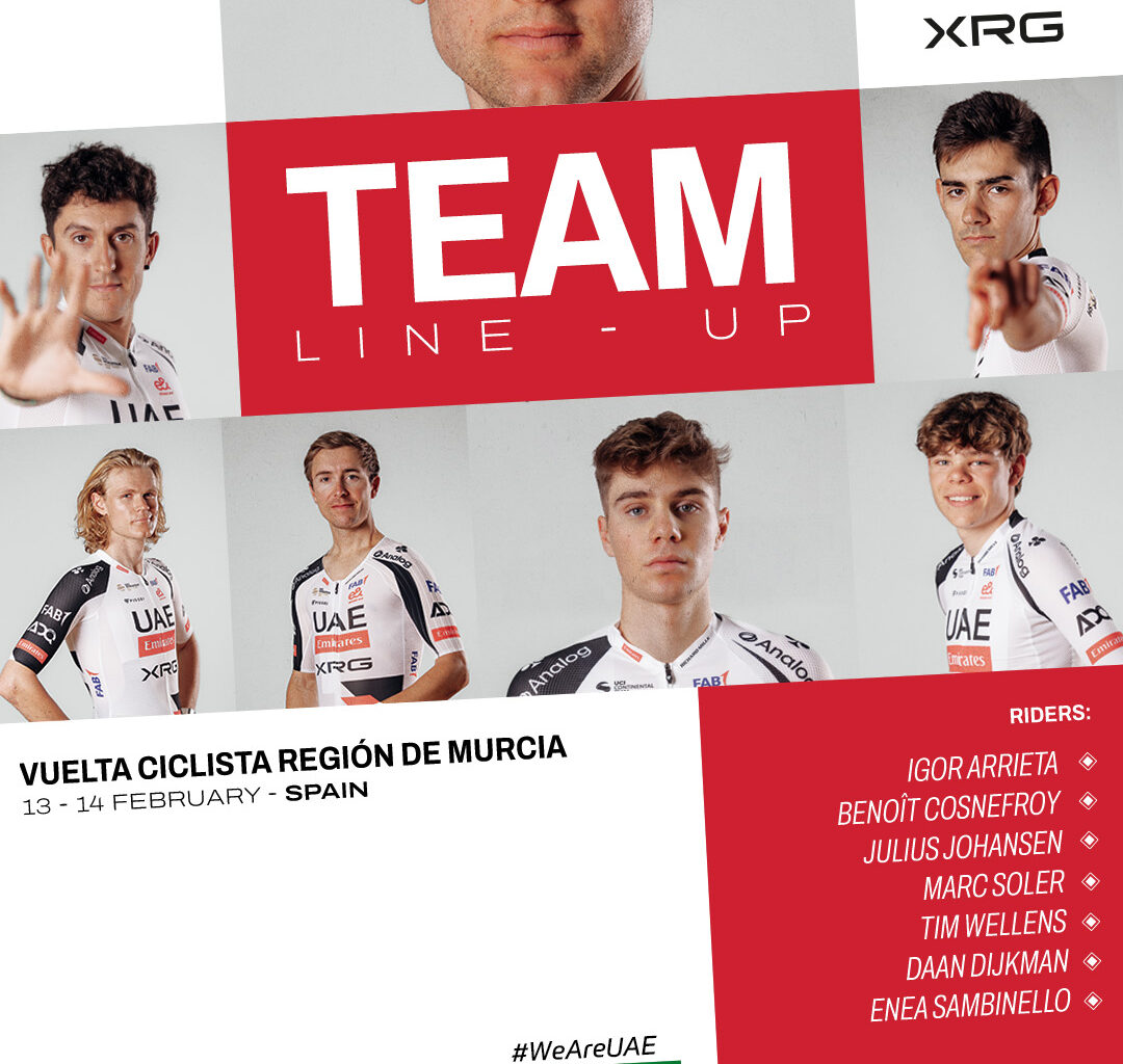 UAE Team Emirates-XRG are ready for Murcia