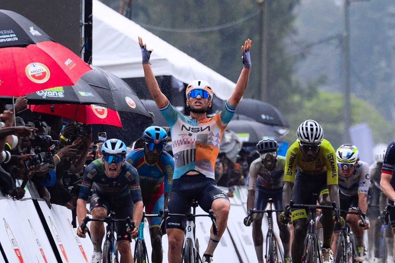 Itamar Einhorn wins the opening stage of the 2026 Tour du Rwanda