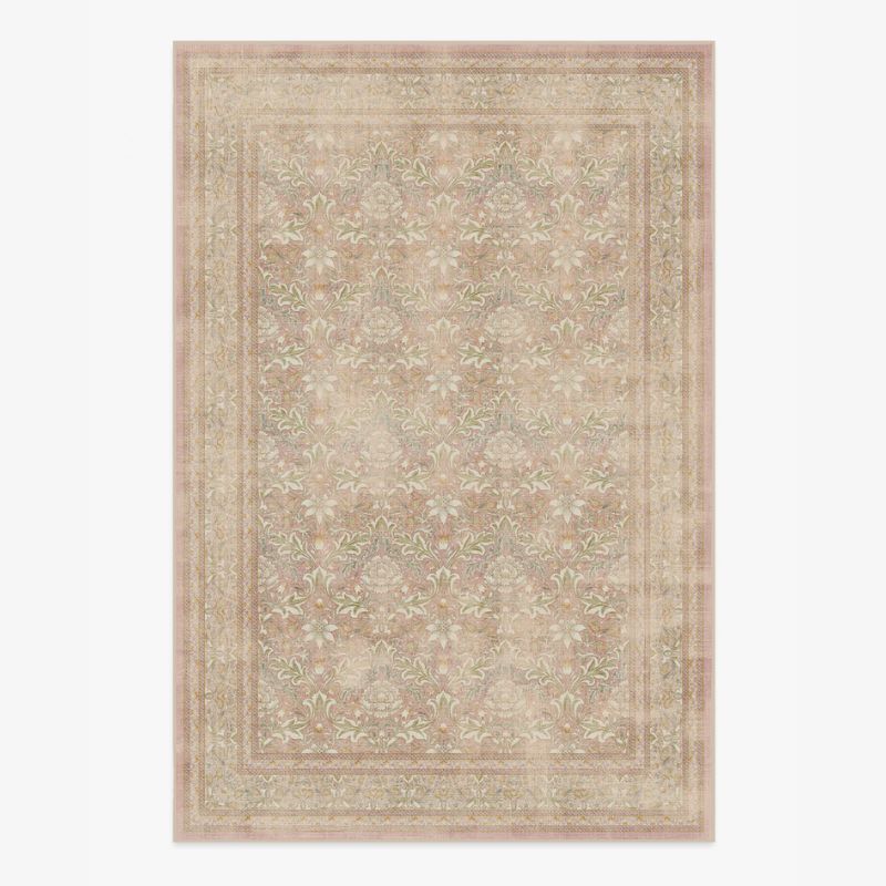 pale pink rug