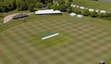MIDDLESEX CRICKET TO PLAY TWO MATCHES AT WORMSLEY IN 2026