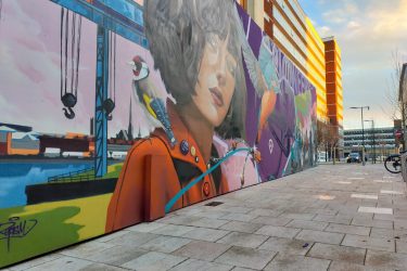 Preston Pioneers mural near Animate and Markets Pic: Blog Preston