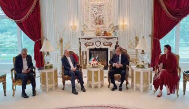 Iranian Envoy Discuss Regional Tensions in a Meeting with Nawaz Sharif