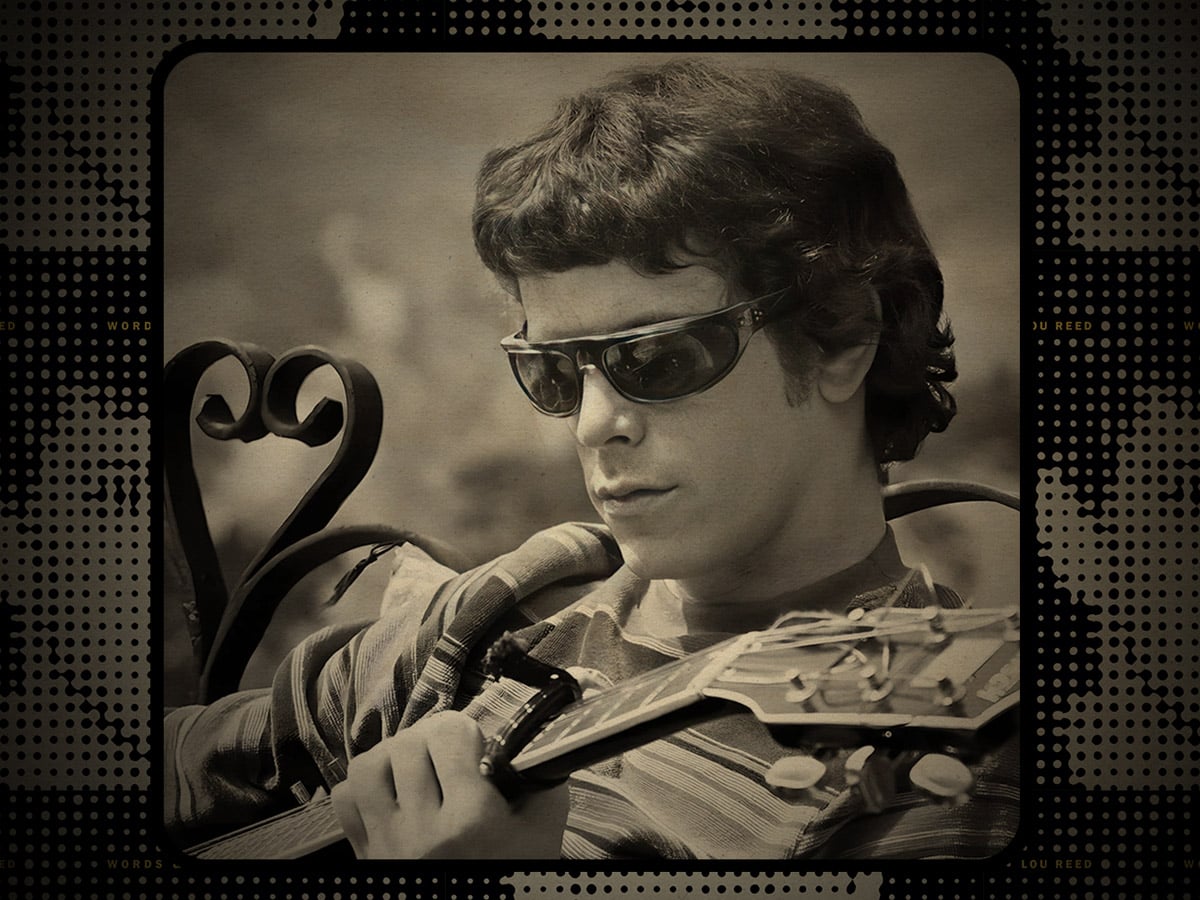 The world's first true insight into Lou Reed's mind