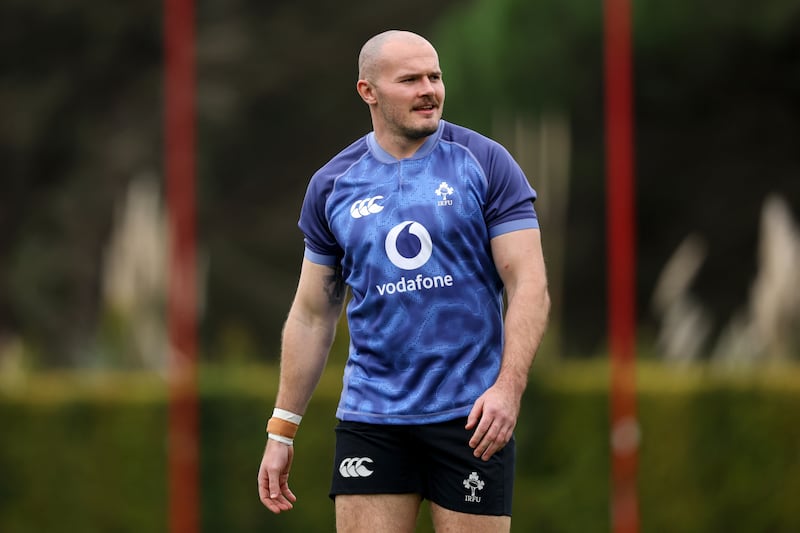 Ulster's Jacob Stockdale will start on the wing opposite Tommy O'Brien against France. Photograph: Ben Brady/Inpho