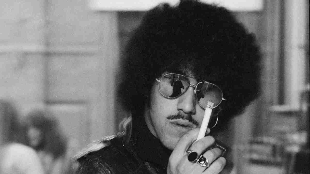 Thin Lizzy&rsquo;s Phil Lynott posing for a photograph in the 1970s