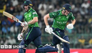 Sri Lanka vs Ireland LIVE: ICC T20 World Cup 2026 - cricket score, radio commentary & video highlights - BBC