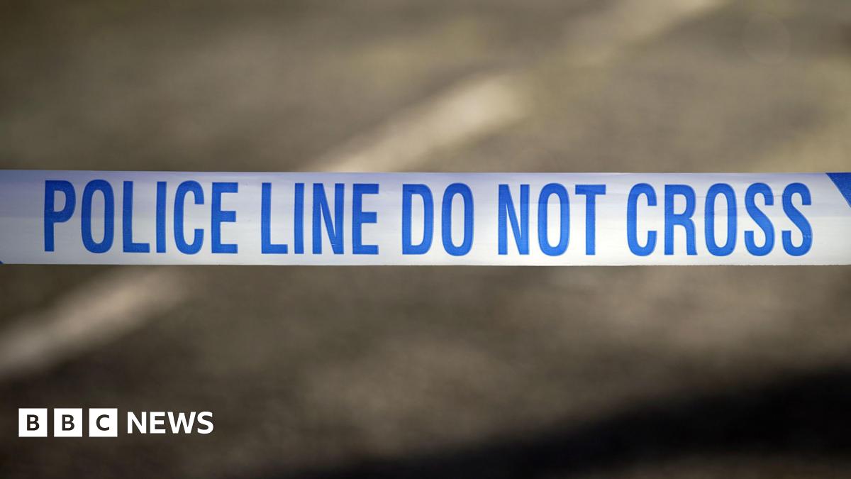 Stock shot of a 'Police line do not cross' tape.