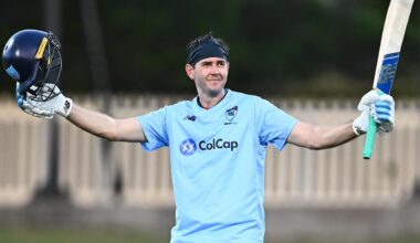 Kurtis Patterson century leads rapid NSW chase in One-Day Cup win vs Tasmania to qualify for final, Mitch Swepson 7-28, Marnus Labuschagne century