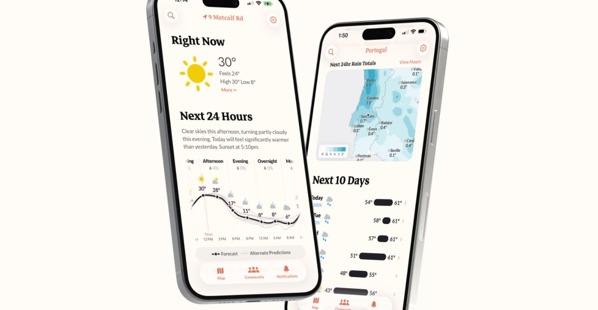 The creators of Dark Sky have a new weather app that shares multiple predictions