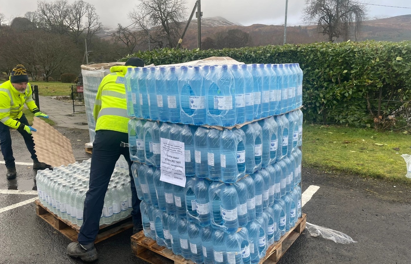 Residents in Killin have been told not to drink the water
