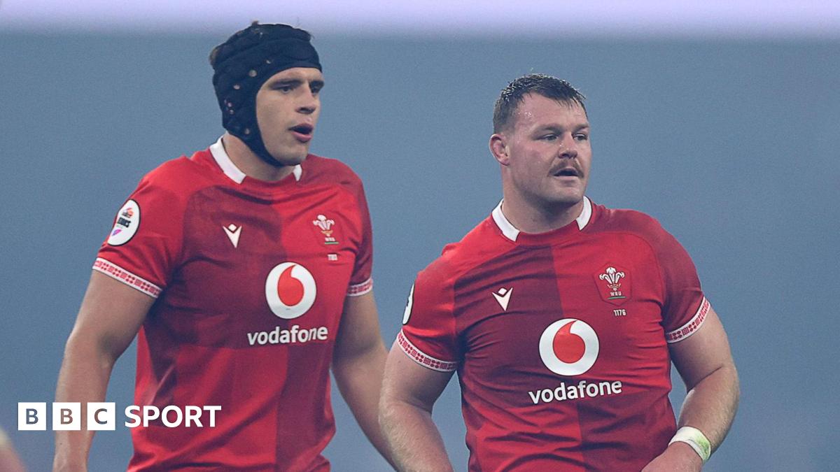 Dafydd Jenkins alongside Dewi Lake on the pitch