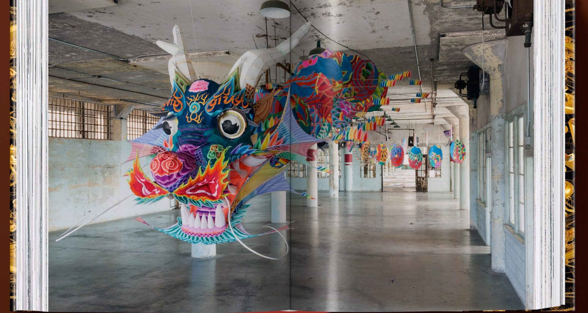 A spread from the book