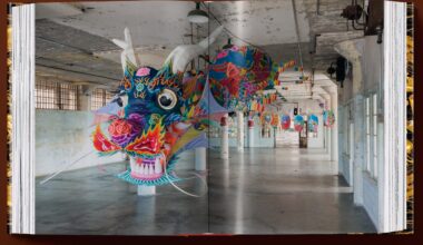 A spread from the book