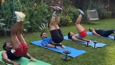 A glimpse into Alia Bhatt's workout routine.