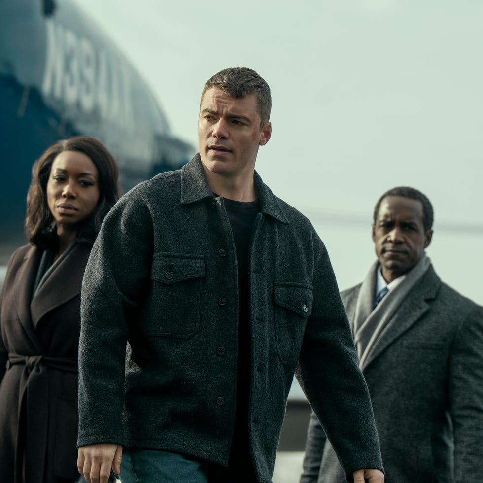 Amanda Warren, Gabriel Basso, Albert Jones,The Night Agent, season 3 amanda warren, gabriel basso, albert jones,the night agent, season 3