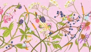 Chiara Xie creates illustrations that go with the flow