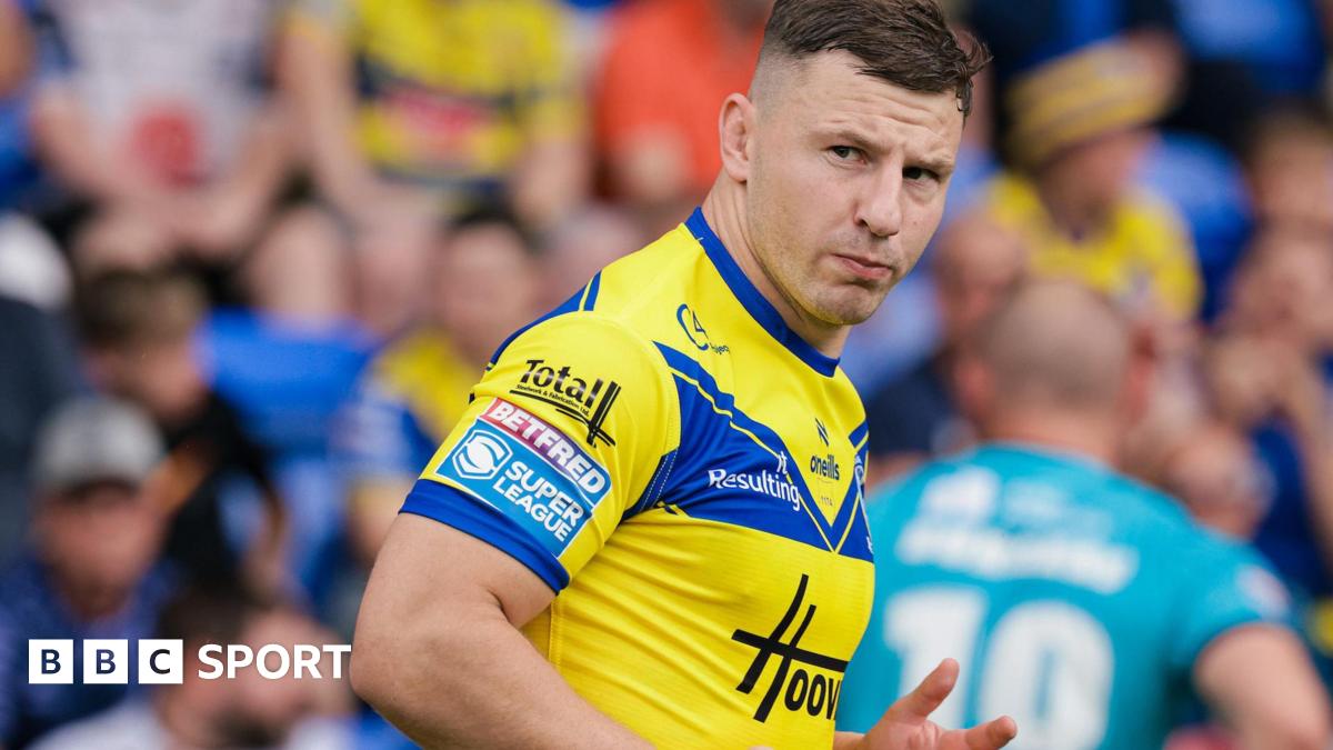 George Williams in action for Warrington Wolves