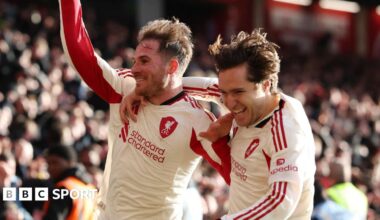 Premier League: Alexis Mac Allister scores late winner for Liverpool, Crystal Palace & Fulham win